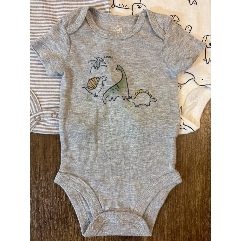 Carters Baby Boy 3 Months Clothes Lot Tees Shirts Bodysuits Rompers Mighty‎ Cute